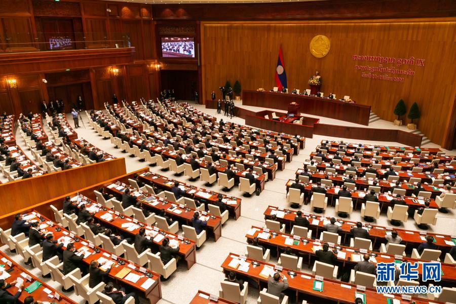 老挝国会选举通伦为国家主席