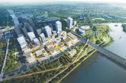 北京城市副中心北部将建运河水岸公园城